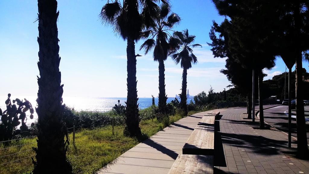 Helena Seaview & Beach-Apartment Montgat Dış mekan fotoğraf