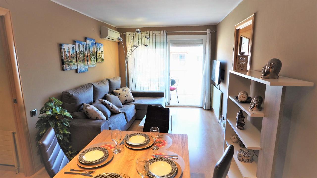 Helena Seaview & Beach-Apartment Montgat Dış mekan fotoğraf