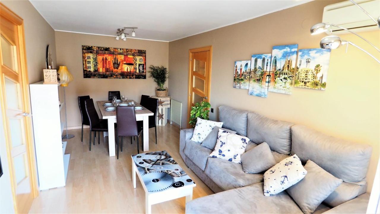 Helena Seaview & Beach-Apartment Montgat Dış mekan fotoğraf